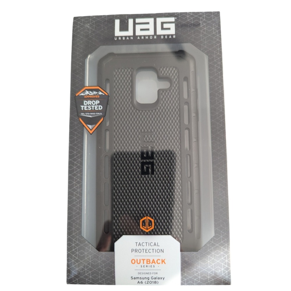 G3. UAG- Urban Armor Gear Outback Case for Samsung Galaxy‎ A6 (2018) - Black